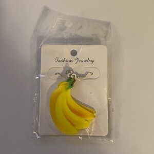 Banana Earrings.